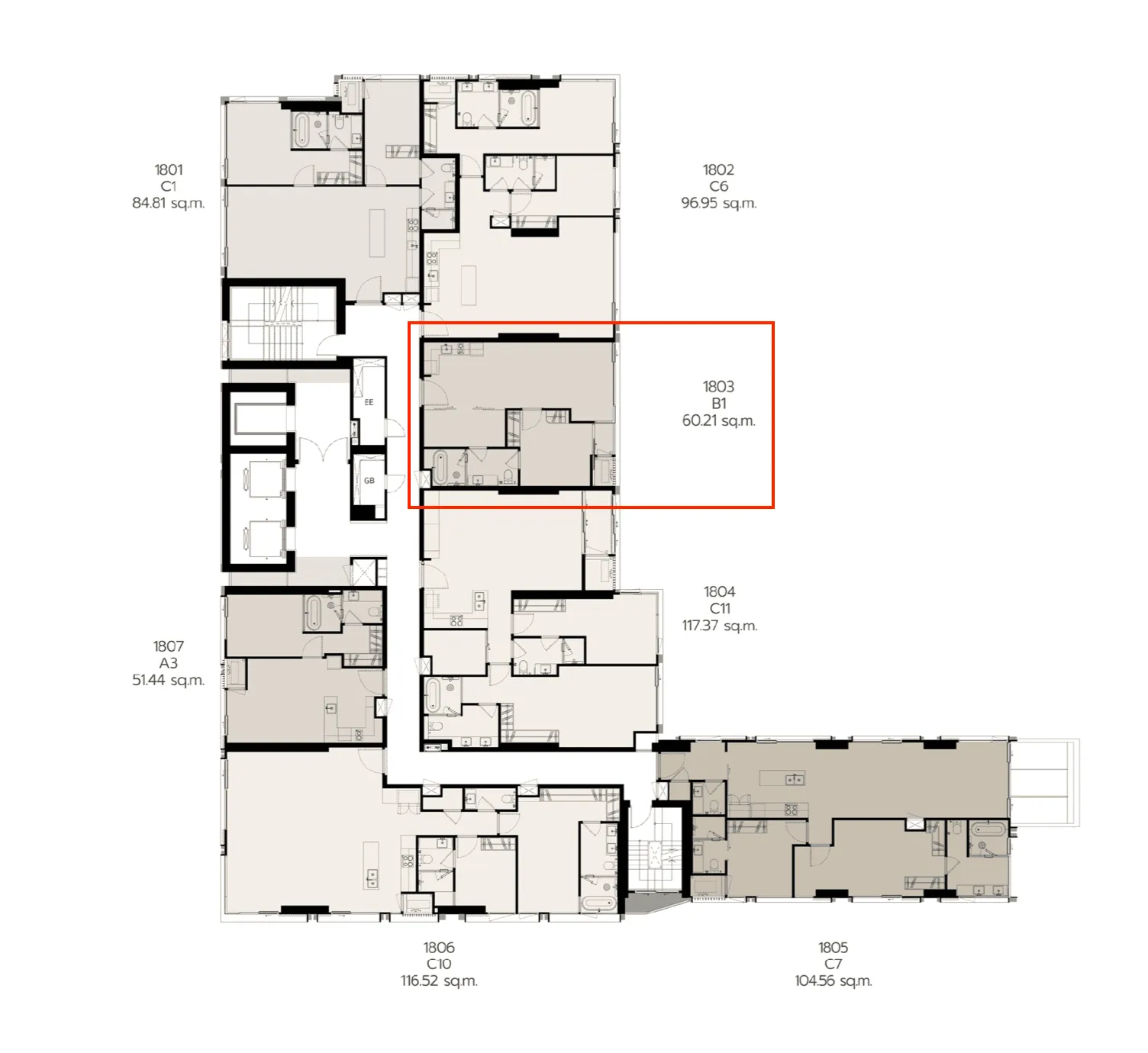 1 BD Unit for sale at ROMM Convent