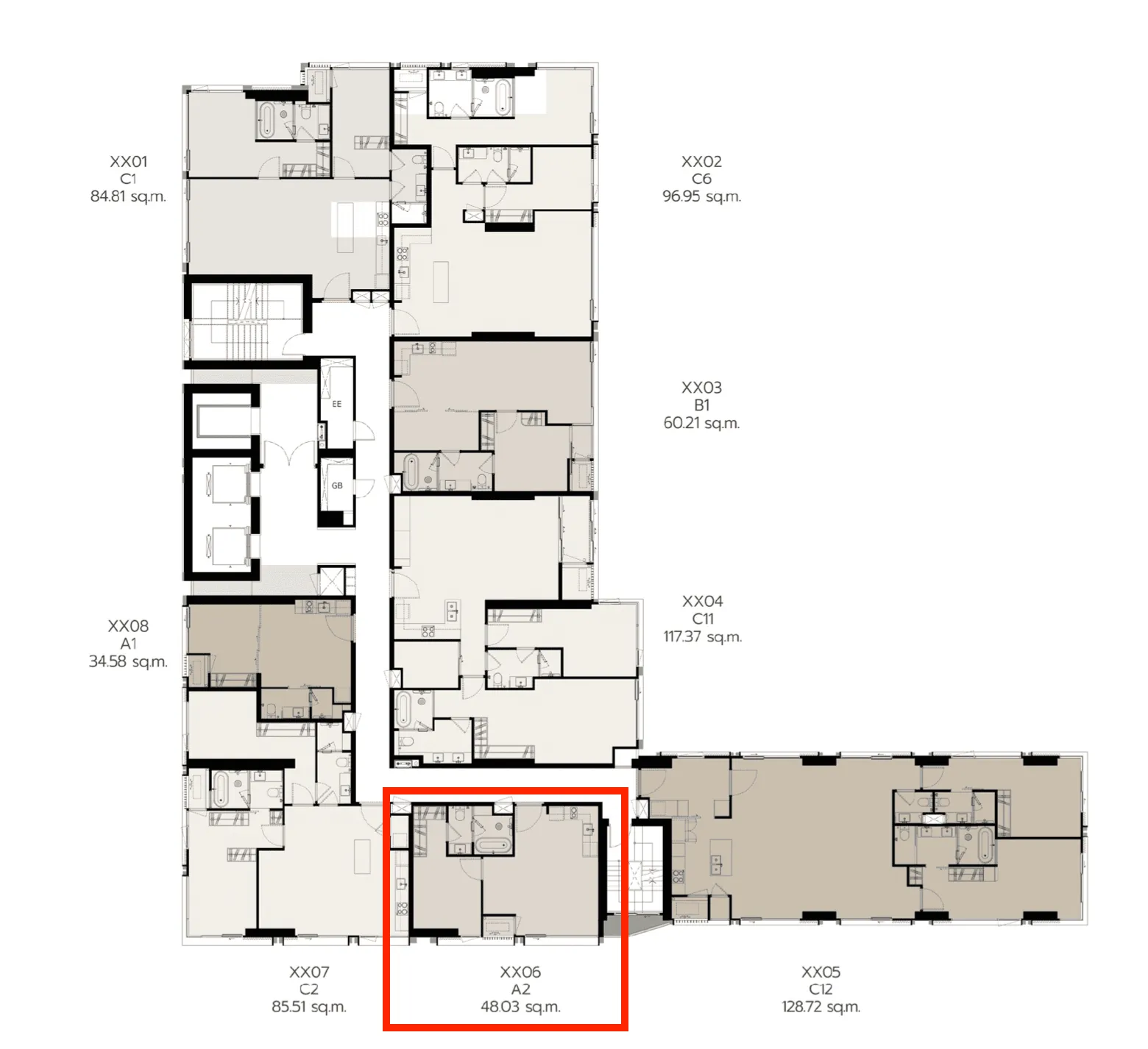 1 BD Unit for sale at ROMM Convent