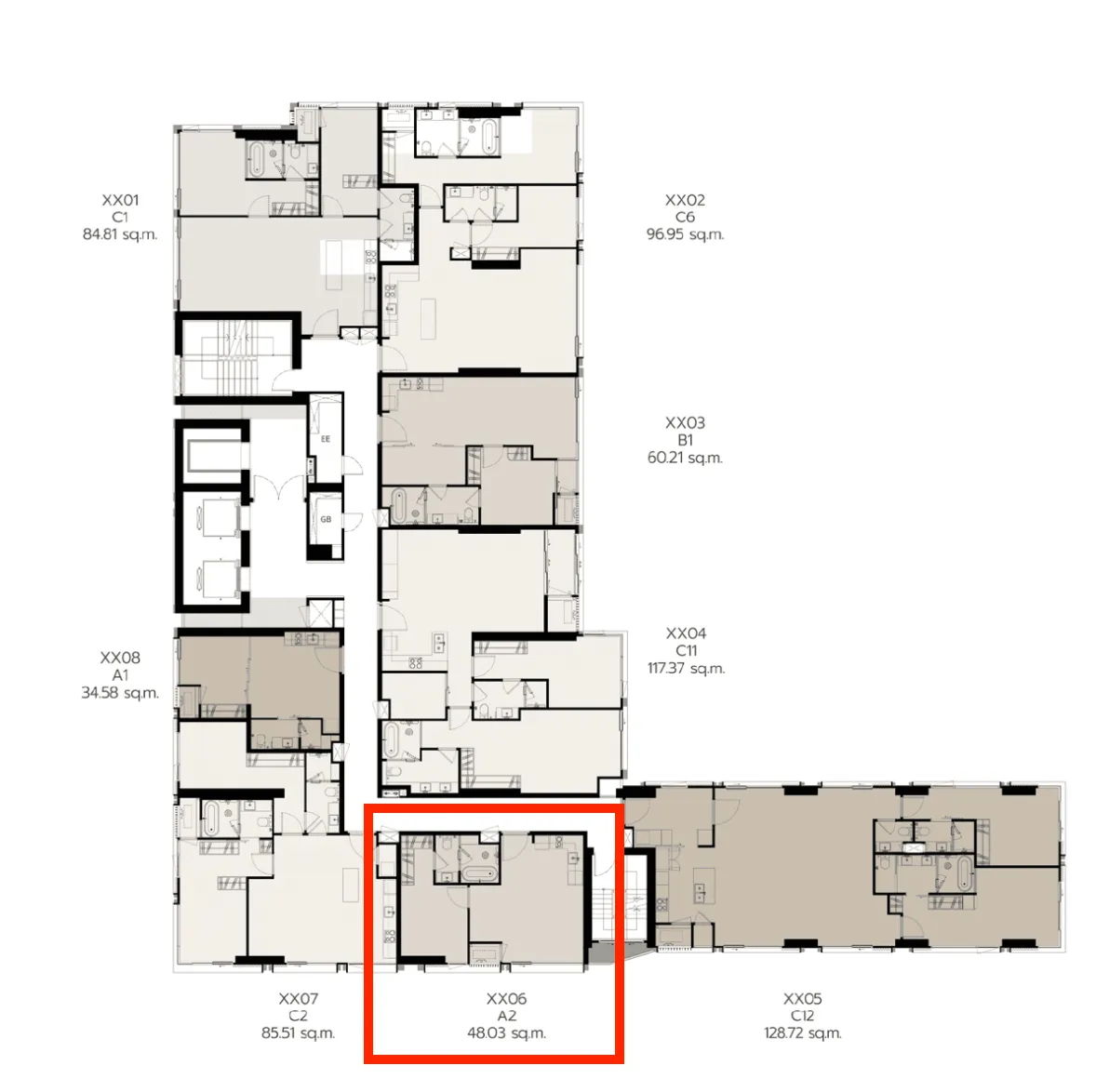 1 BD Unit for sale at ROMM Convent