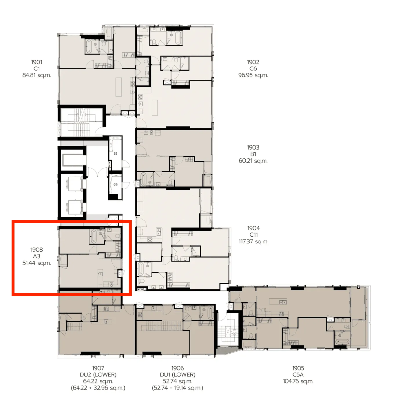 1 BD Unit for sale at ROMM Convent