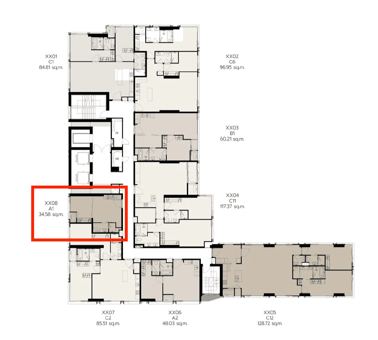 1 BD Unit for sale at ROMM Convent