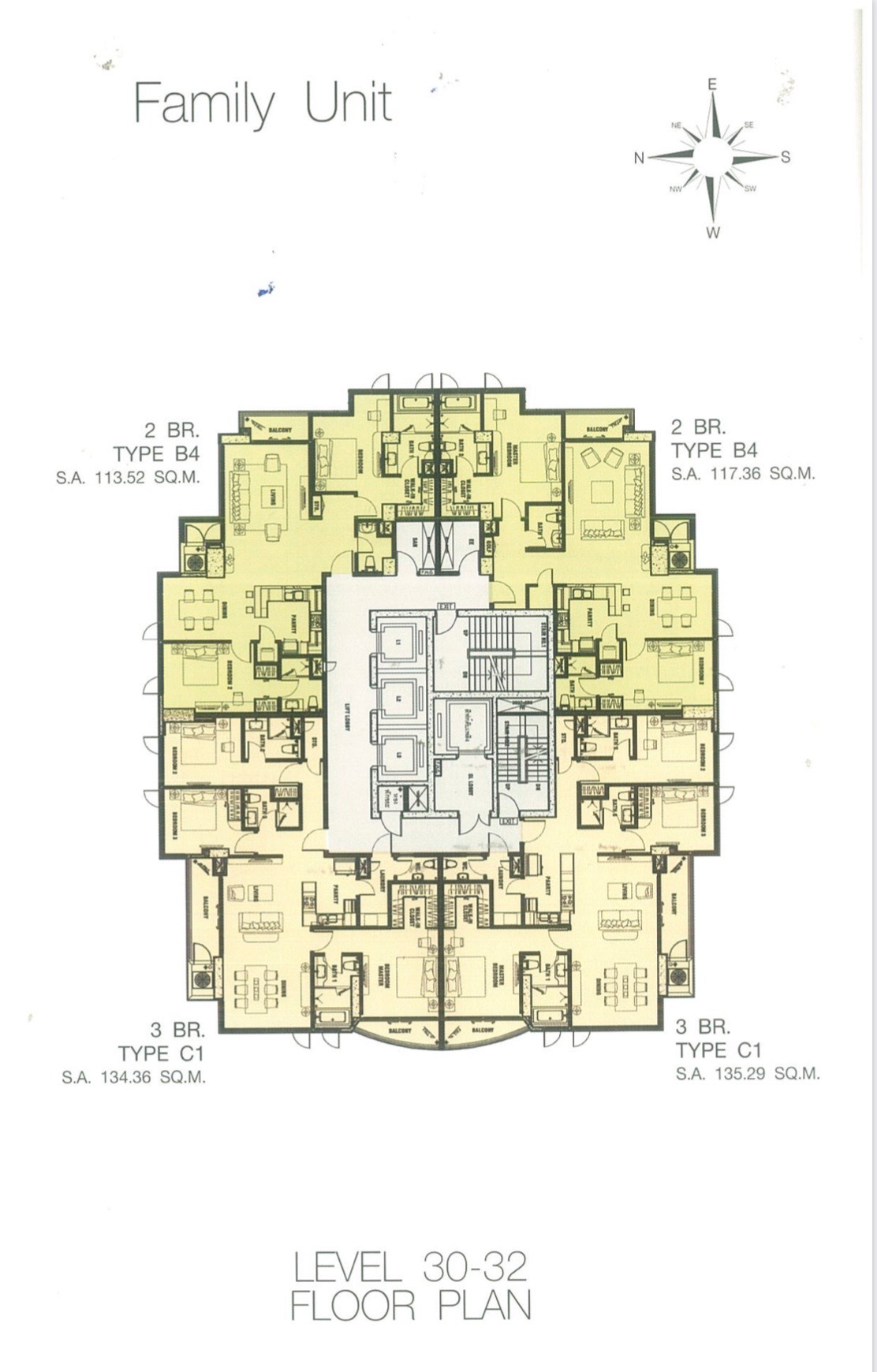 3 Bedrooms Unit at Q Langsuan
